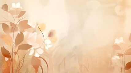 A nostalgic design abstract background with gentle gradients and vintage-inspired patterns. The color palette includes warm, faded shades and sepia tones, evoking a sense of cherished memories