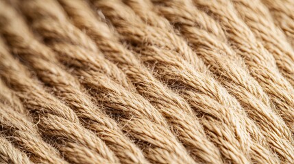 Close-up of a woven hemp basket, showcasing the natural twill canvas texture, emphasizing the organic fibers and intricate patterns, warm earthy tones