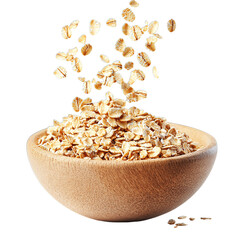 oat flakes in a bowl