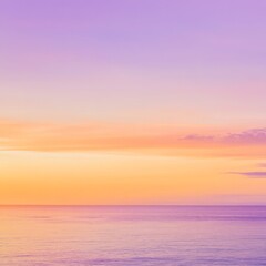 Obraz premium Ethereal Seascape at Dusk: A Fantasy-Inspired Panoramic Sky Filled with Vivid Purple, Orange, and Yellow Hues for an Uplifting and Tranquil Experience.