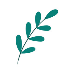 green leaves vector illustration