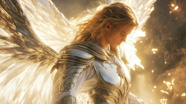 Archangel Michael, a spiritual warrior in the battle of good versus evil
