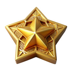 diant golden starburst, geometric and dynamic