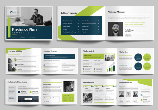 Business Plan Brochure Design