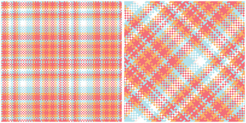 Scottish Tartan Pattern. Tartan Seamless Pattern Template for Design Ornament. Seamless Fabric Texture.