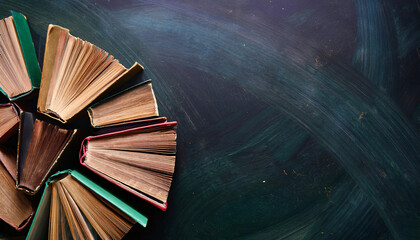Set of old books