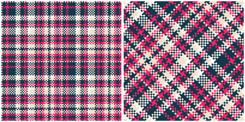 Scottish Tartan Pattern. Classic Scottish Tartan Design. Traditional Scottish Woven Fabric. Lumberjack Shirt Flannel Textile. Pattern Tile Swatch Included.