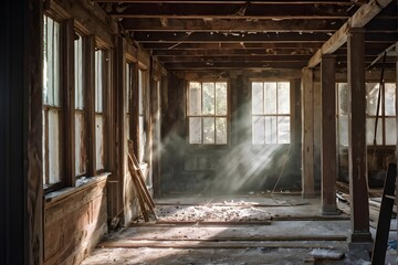 interior of a house under renovation