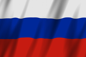 Russia flag background