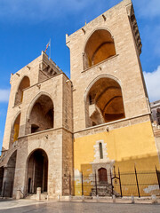 Quart Towers, built in the 15th century. Fortified gate, part of the old medieval defensive wall of...