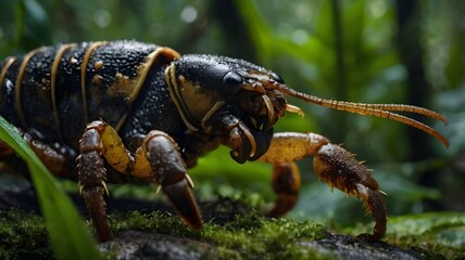 the bug on the ground