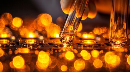 Scientist Conducting Precise Virus Lab Test, High Resolution Closeup Generative AI