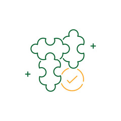 Decision Making and Problem Solving Vector Icon Design with Editable Stroke