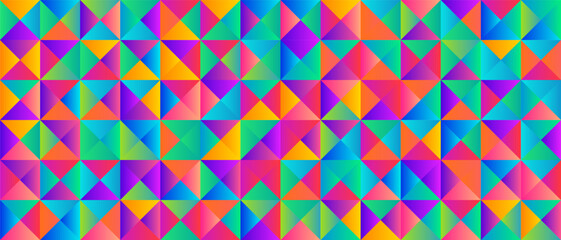 Abstract colorful geometric background