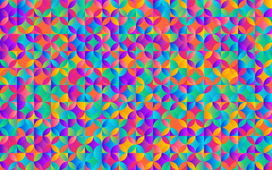 Abstract colorful geometric background