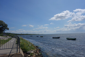 boats in Hel Poland