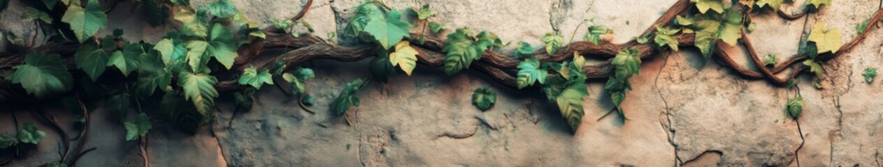 Naklejka premium Vine and Branches Spiritual Concept Art: 'I am the Vine, You are the Branches' - John 15:5, Emphasizing Life, Connection, and Faith in Christian Design.