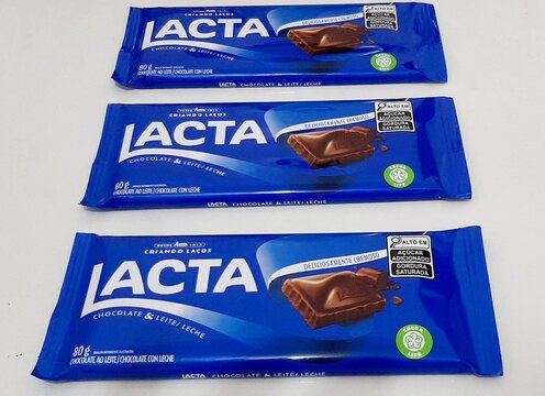 Lacta - Barras de Chocolate Lacta 