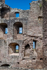 raglan castle, wales