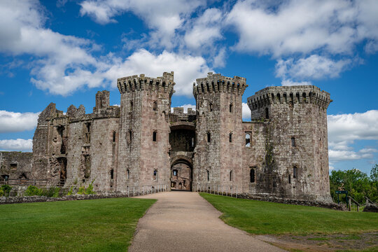raglan castle, wales