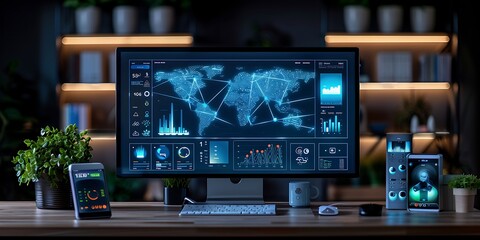 Close-up of bacteria under a microscope	