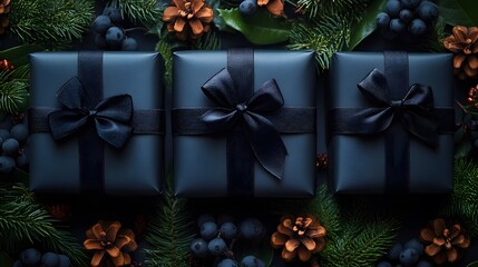 Dark and dramatic Black Friday promotion with shadowy backgrounds, illuminated highlights, and striking text, emphasizing luxury and exclusivity.