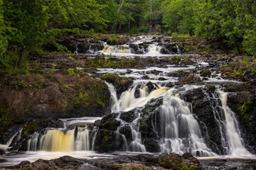 Tyler Forks River Cascading Waterfall