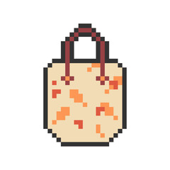 woman bag pixel art for your needs 