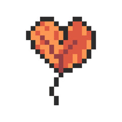 love leaf pixel art for your needs