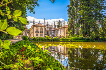 Famous estate House of Mateus wineyard in Vila Real, Portugal