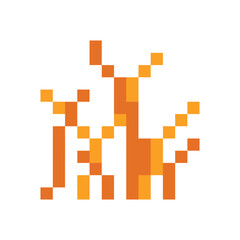 autumn grass pixel art for your needs