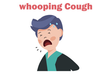 Whooping cough (pertussis) is a contagious respiratory disease causing severe coughing fits with a 