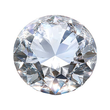 recommend clip art: Sparkling light round brilliant cut diamond transparent background