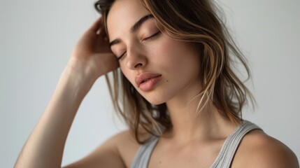 Obraz premium The serene beauty portrait