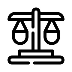 fairness line icon