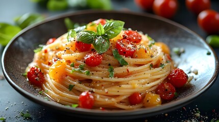 red pasta tomato sauce a photo image