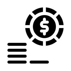 currency glyph icon