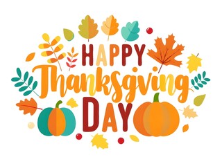 Thanksgiving background with harvest AI generated