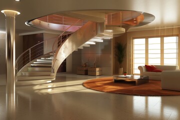 Modern Elegance. Interior design architecture concept