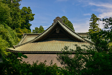 Yakuoin Buddhist Temple at Mount Takao, Japan