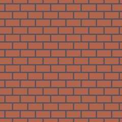 Seamless geometric pattern in the form of a brick wall