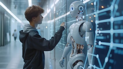 Virtual Tutor Assisting Student with Interactive Educational Lessons