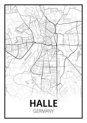 Obraz premium Halle, Allemagne