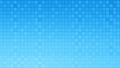 blue pixel squares in a precise pattern varying shades create depth the grid design is modern and tech-inspired perfect for digital backgrounds