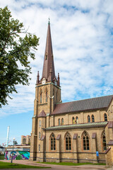 Naklejka premium Haga Church (Haga kyrka) Gothenburg City (Göteborg) Västra Götaland in Denmark