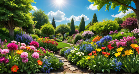 spring in the garden