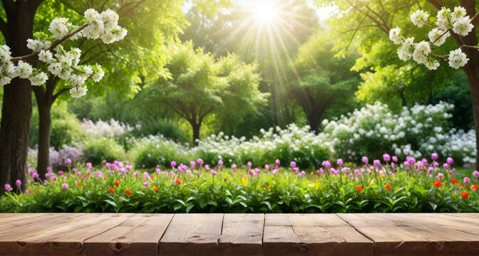 spring in the garden