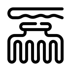Hair line icon