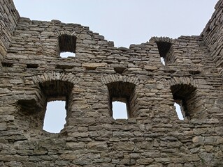 ruins of the castle