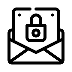 mail line icon